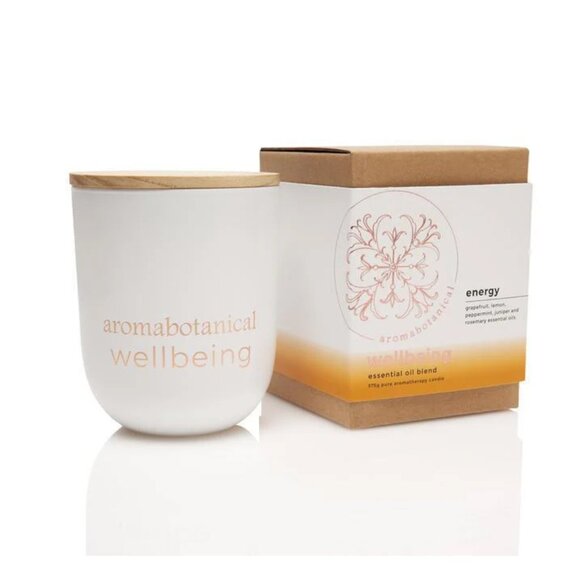 Aromabotanical - "Energy" Handpoured Candle (40+ Hours Burn time) - Picture 1 of 7